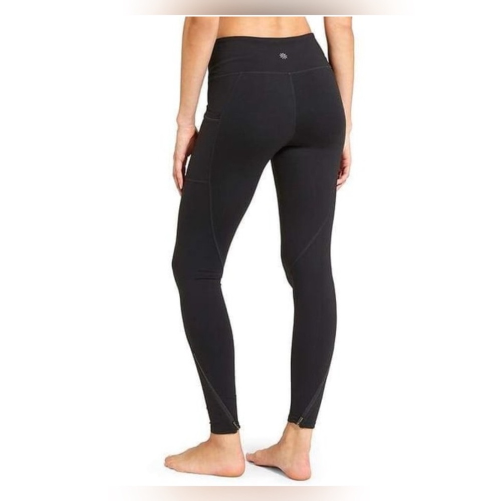 Athleta Chaturanga To Town Black High Rise Leggings - S